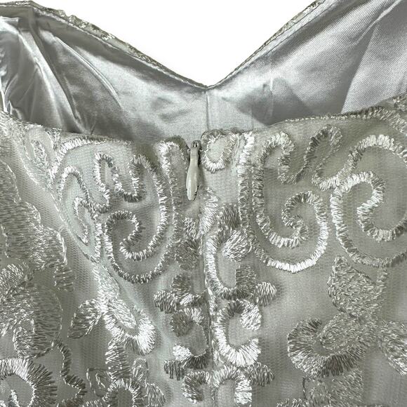 Lulus Exquisite Posture White Floral Embroidered Scalloped Tiered Jumpsuit - Picture 11 of 11